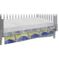 Waterloo Bridge by Claude Monet Crib Skirt