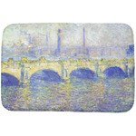 Waterloo Bridge by Claude Monet Dish Drying Mat