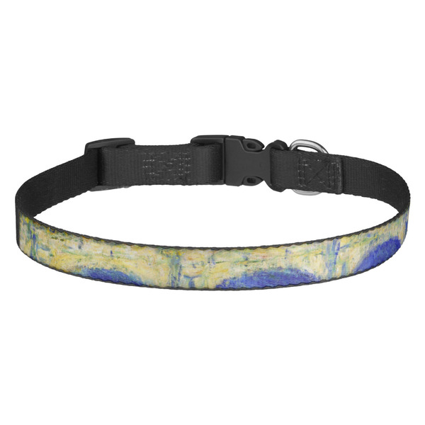 Custom Waterloo Bridge by Claude Monet Dog Collar