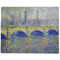 Waterloo Bridge by Claude Monet Dog Food Mat - Large without Bowls