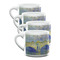 Waterloo Bridge by Claude Monet Double Shot Espresso Mugs - Set of 4 Front