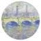 Waterloo Bridge by Claude Monet Drink Topper - Medium - Single