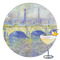 Waterloo Bridge by Claude Monet Drink Topper - XLarge - Single with Drink