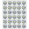 Waterloo Bridge by Claude Monet Drink Topper - XSmall - Set of 30