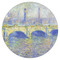 Waterloo Bridge by Claude Monet Drink Topper - XSmall - Single