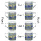 Waterloo Bridge by Claude Monet Espresso Cup - 6oz (Double Shot Set of 4) APPROVAL