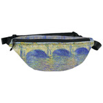 Waterloo Bridge by Claude Monet Fanny Pack - Classic Style