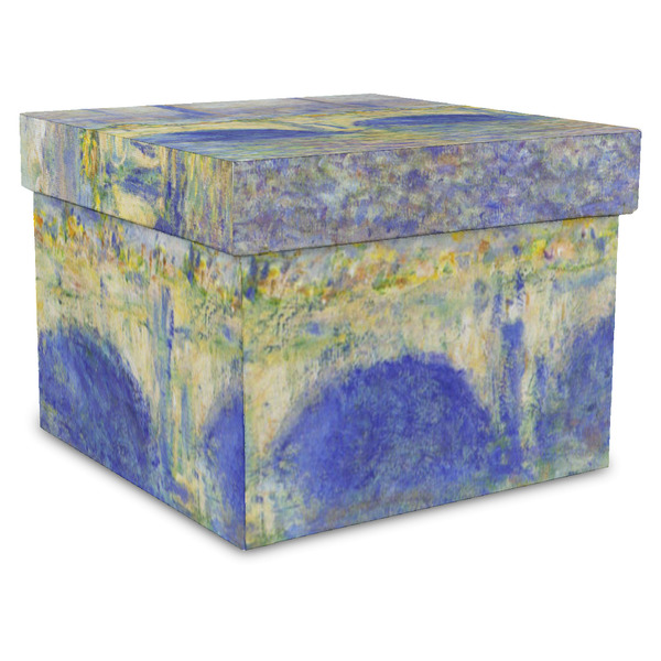 Custom Waterloo Bridge by Claude Monet Gift Box with Lid - Canvas Wrapped - XX-Large