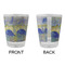 Waterloo Bridge by Claude Monet Glass Shot Glass - Standard - APPROVAL