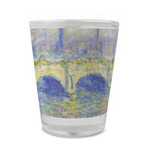 Waterloo Bridge by Claude Monet Glass Shot Glass - 1.5 oz - Single