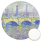 Waterloo Bridge by Claude Monet Icing Circle - Large - Front