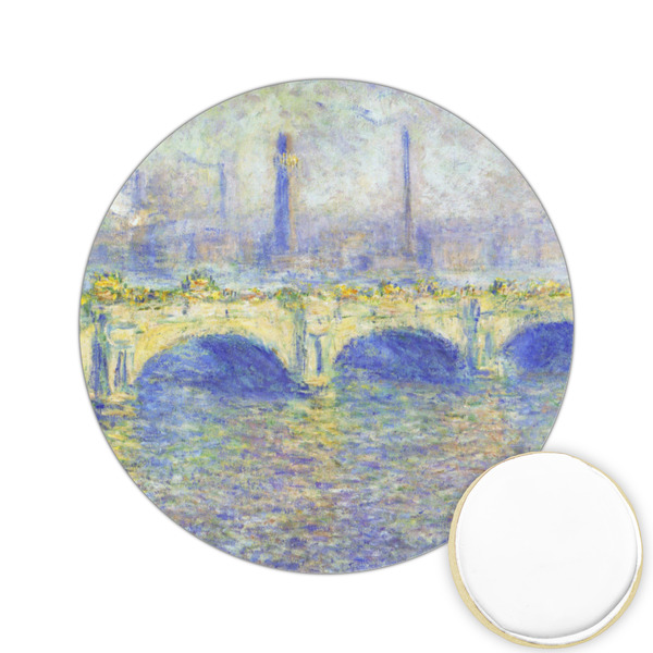 Custom Waterloo Bridge by Claude Monet Printed Cookie Topper - 2.15"