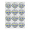 Waterloo Bridge by Claude Monet Icing Circle - Small - Set of 12