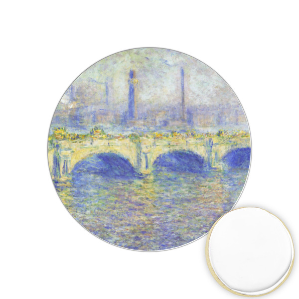 Custom Waterloo Bridge by Claude Monet Printed Cookie Topper - 1.25"