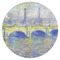 Waterloo Bridge by Claude Monet Icing Circle - XSmall - Single