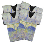 Waterloo Bridge by Claude Monet Jersey Bottle Cooler - Set of 4