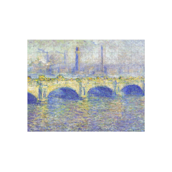 Custom Waterloo Bridge by Claude Monet 252 pc Jigsaw Puzzle