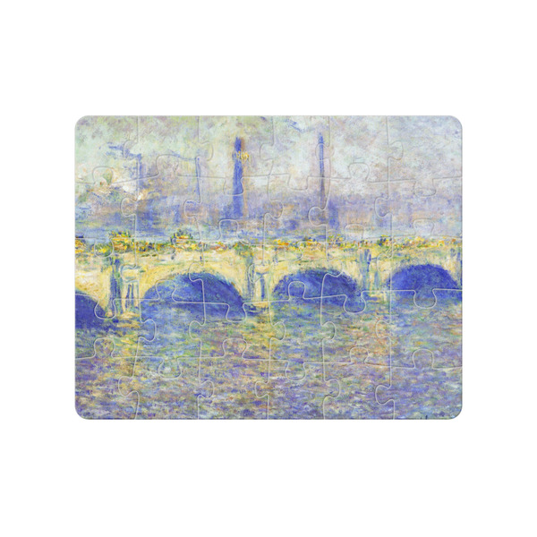 Custom Waterloo Bridge by Claude Monet Jigsaw Puzzles