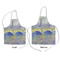 Waterloo Bridge by Claude Monet Kid's Aprons - Comparison