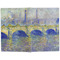 Waterloo Bridge by Claude Monet Large Hard Cover Journal - Apvl