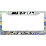 Waterloo Bridge by Claude Monet License Plate Frame - Style B