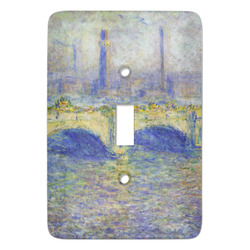 Waterloo Bridge by Claude Monet Light Switch Cover (Single Toggle)