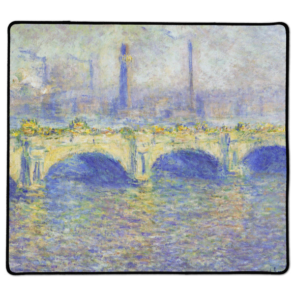 Custom Waterloo Bridge by Claude Monet XL Gaming Mouse Pad - 18" x 16"