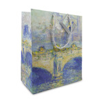 Waterloo Bridge by Claude Monet Medium Gift Bag