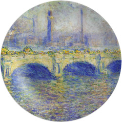 Waterloo Bridge by Claude Monet Melamine Plate