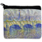 Waterloo Bridge by Claude Monet Neoprene Coin Purse - Front