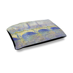 Waterloo Bridge by Claude Monet Outdoor Dog Bed - Medium