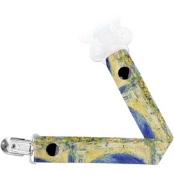 Waterloo Bridge by Claude Monet Pacifier Clip