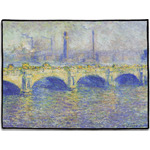 Waterloo Bridge by Claude Monet Door Mat