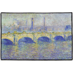 Waterloo Bridge by Claude Monet Door Mat - 36"x24"