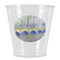 Waterloo Bridge by Claude Monet Plastic Shot Glasses - Front/Main