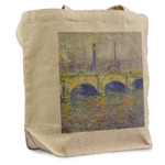 Waterloo Bridge by Claude Monet Reusable Cotton Grocery Bag