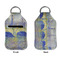 Waterloo Bridge by Claude Monet Sanitizer Holder Keychain - Small APPROVAL (Flat)