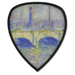 Waterloo Bridge by Claude Monet Iron on Shield Patch A