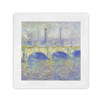 Waterloo Bridge by Claude Monet Cocktail Napkins