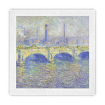 Waterloo Bridge by Claude Monet Decorative Paper Napkins