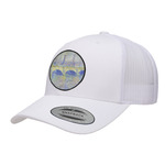 Waterloo Bridge by Claude Monet Trucker Hat - White