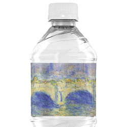 Waterloo Bridge by Claude Monet Water Bottle Labels - Custom Sized