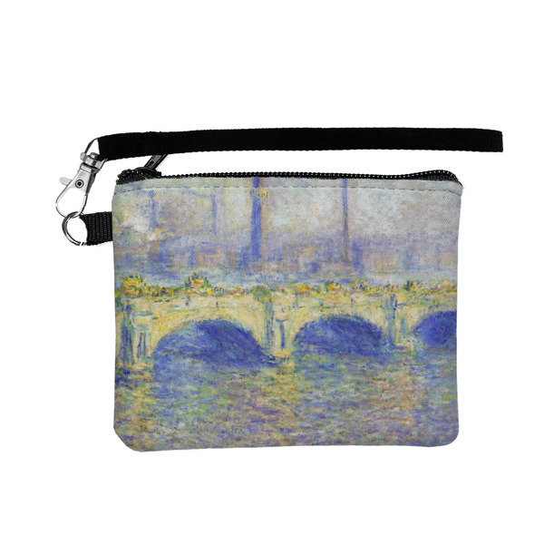 Custom Waterloo Bridge by Claude Monet Wristlet ID Case