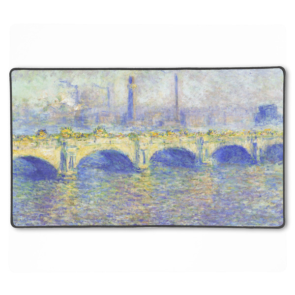 Custom Waterloo Bridge by Claude Monet XXL Gaming Mouse Pad - 24" x 14"