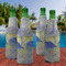 Waterloo Bridge by Claude Monet Zipper Bottle Cooler - Set of 4 - LIFESTYLE