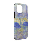 Waterloo Bridge by Claude Monet iPhone Case - Rubber Lined - iPhone 13 Pro