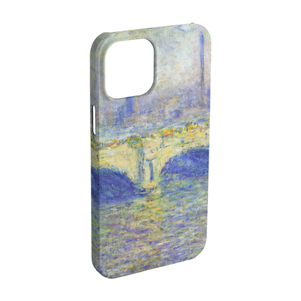 Custom Waterloo Bridge by Claude Monet iPhone Case - Plastic - iPhone 15