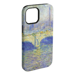 Waterloo Bridge by Claude Monet iPhone Case - Rubber Lined - iPhone 15 Plus