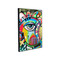 Abstract Eye Painting 11x14 Wood Print - Angle View