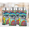 Abstract Eye Painting 12oz Tall Can Sleeve - Set of 4 - LIFESTYLE